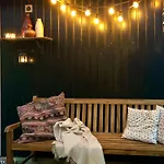 Classic Black And White House With Personal Style Vig